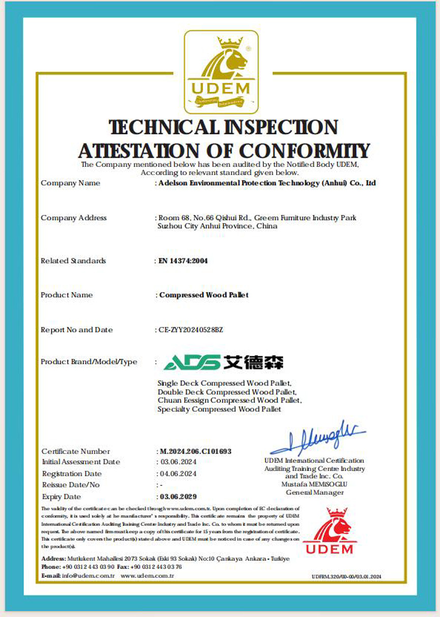 TECHNICAL INSPECTIONATIESTATION OF CONFORMITY